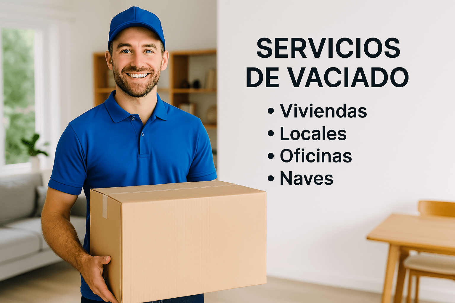 Vaciado profesional de inmuebles